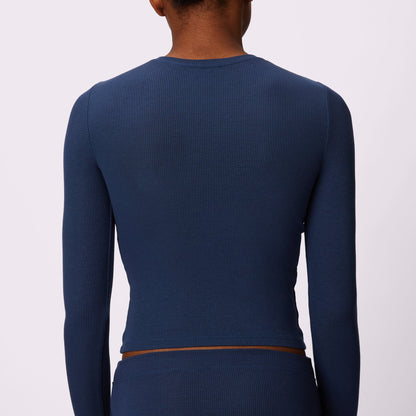 Lush Rib Warm Base Long Sleeve | Lush Rib | Archive (Midnight)