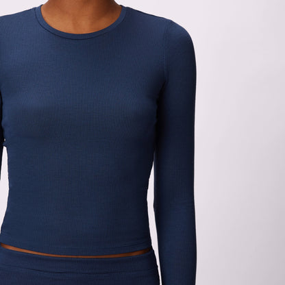 Lush Rib Warm Base Long Sleeve | Lush Rib | Archive (Midnight)