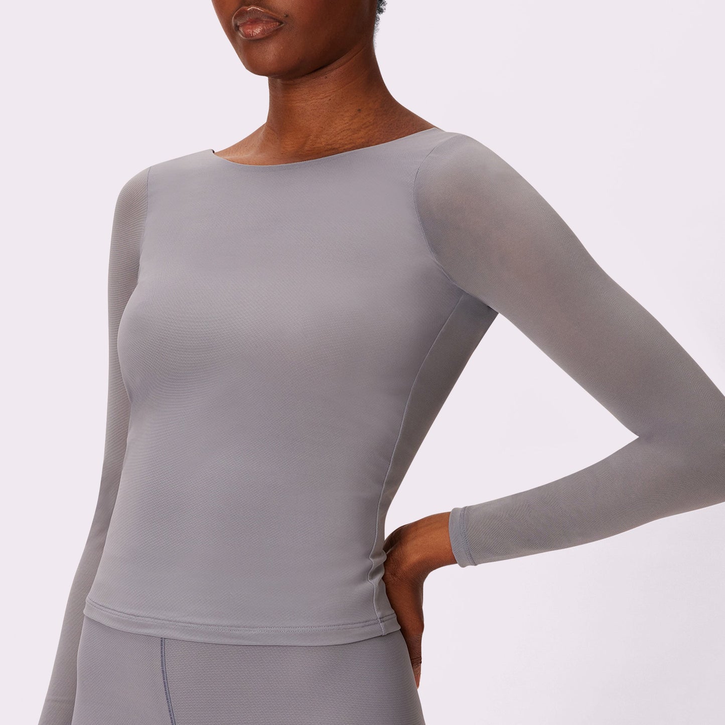 Silky Mesh Sculpting Long Sleeve | Silky Mesh | Archive (Steam)