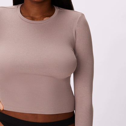 Lush Rib Warm Base Long Sleeve | Lush Rib | Archive (Sandcastle)