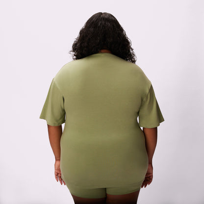 Oversized Tee | New:Cotton | Archive ( Olive)