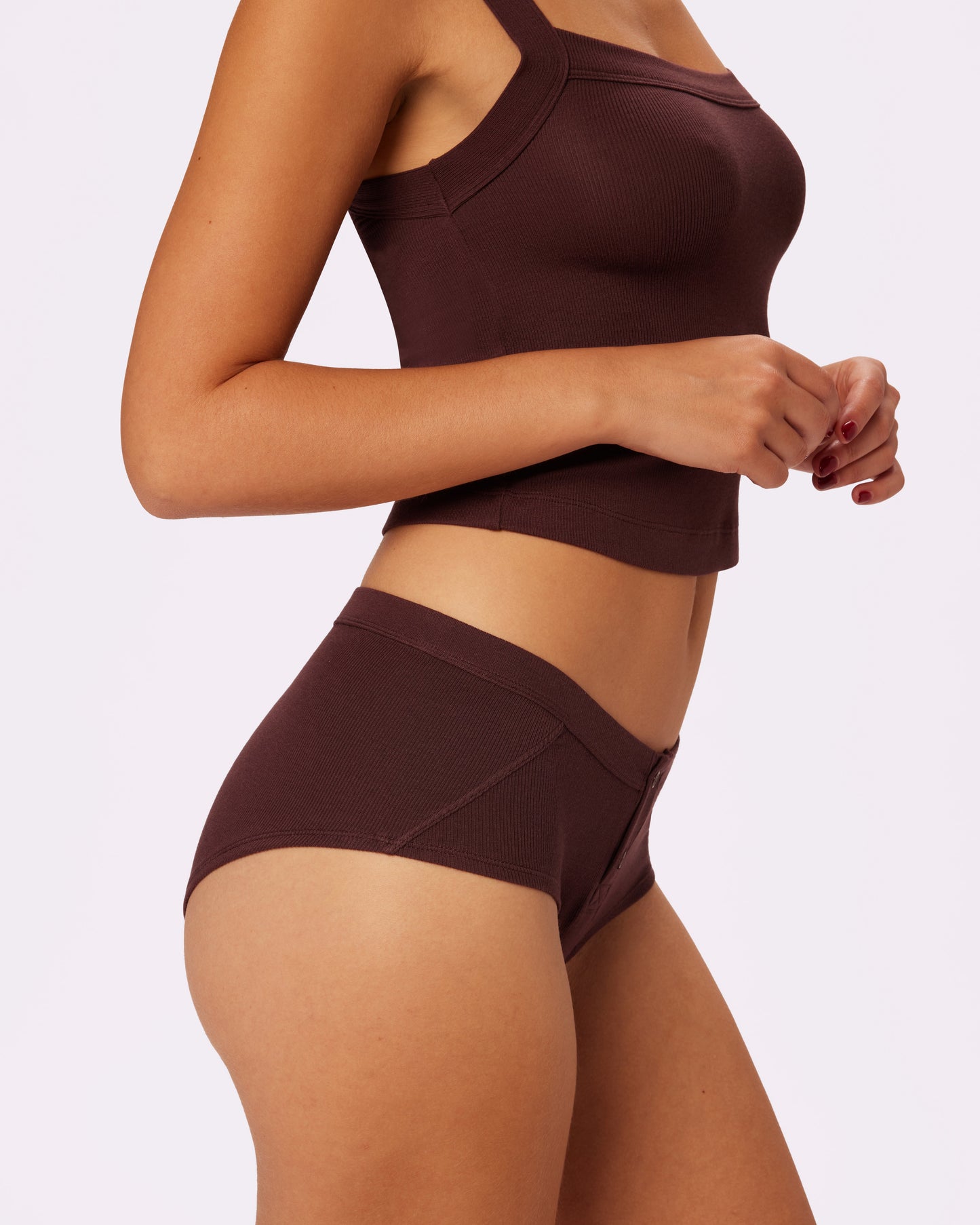 Everyday Lush Button Boyshort | Lush Rib | Archive (Pony)