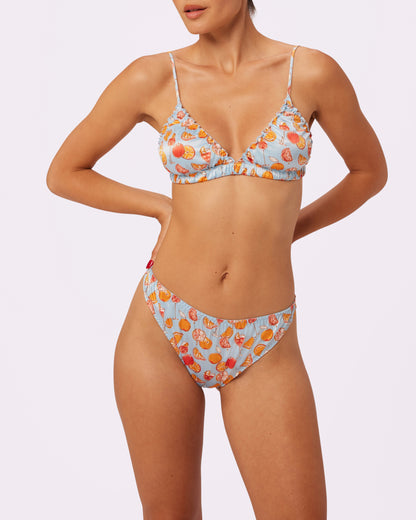 Satin Lace-up Cheeky | Glow Satin | Archive (Spritz)