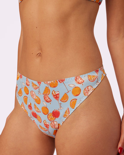 Satin Lace-up Cheeky | Glow Satin | Archive (Spritz)