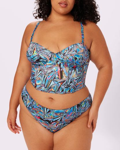 Afterglow Lace-up Corset | Glow Satin (Party Favor)