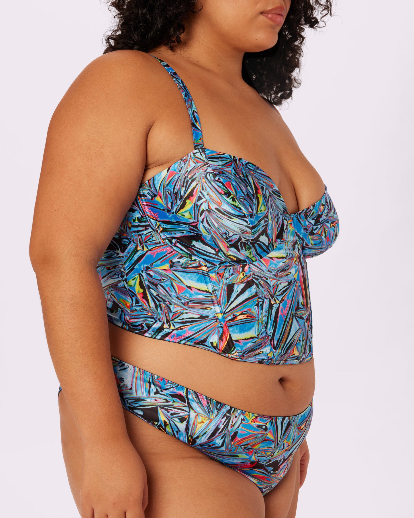 Afterglow Lace-up Corset | Glow Satin (Party Favor)