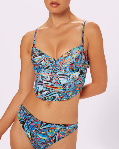 Afterglow Lace-up Corset | Glow Satin (Party Favor)