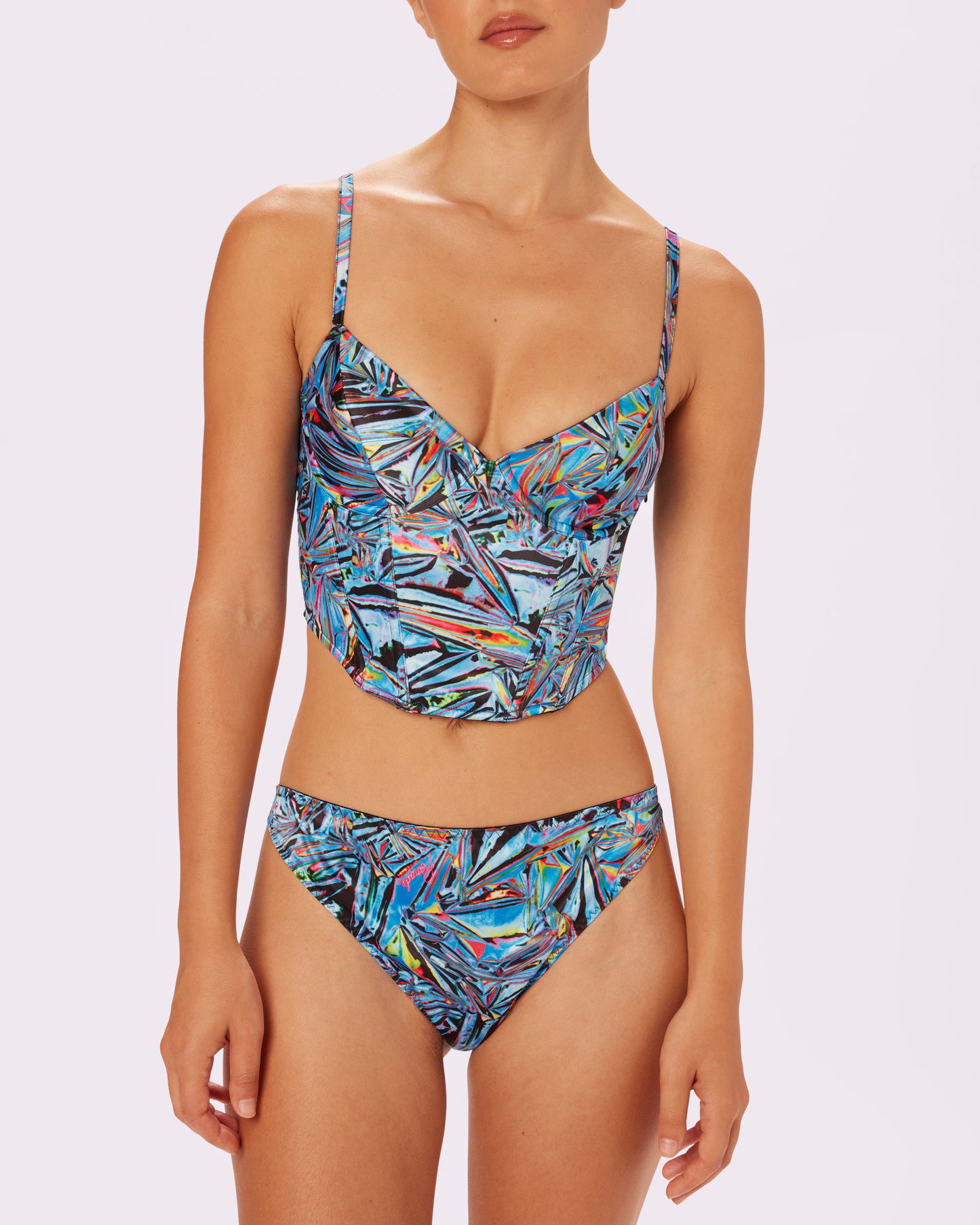 Afterglow Lace-up Corset | Glow Satin (Party Favor)