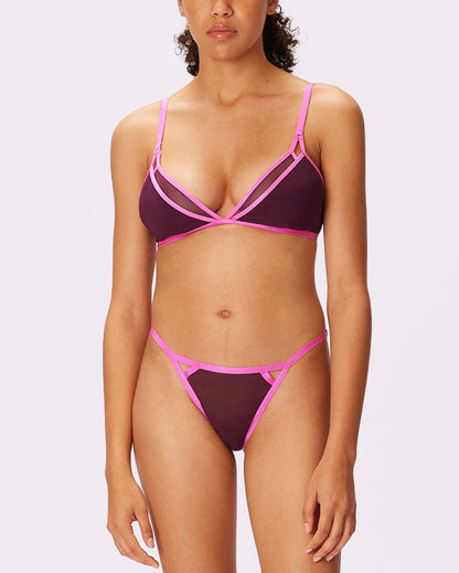 Strappy Cheeky with Cutout | Silky Mesh | Archive (Venus)