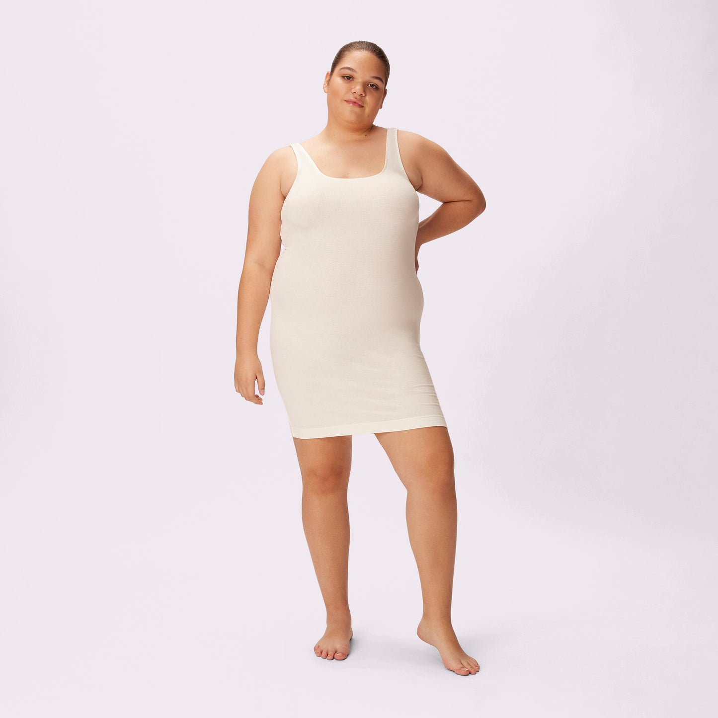 Everywhere Mini Dress | Lush Rib | Archive (Cloud)