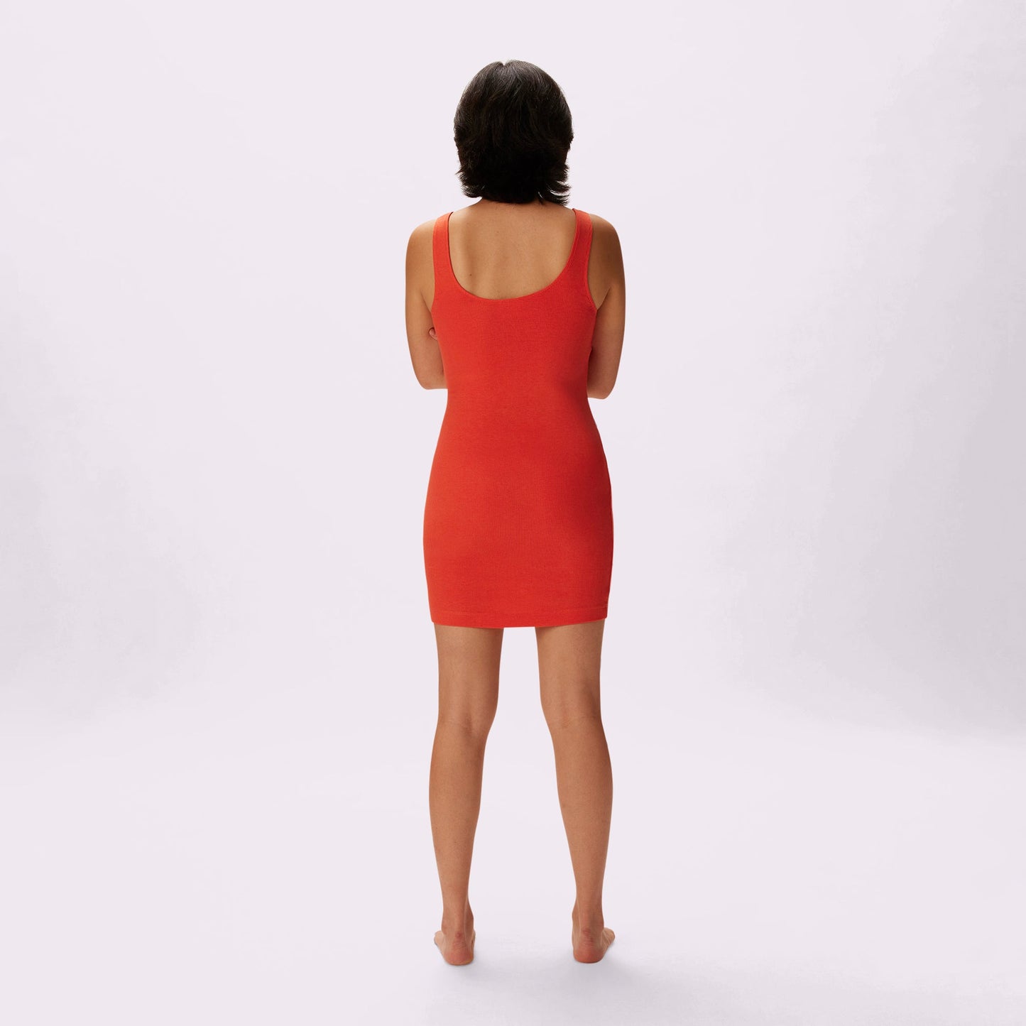 Everywhere Mini Dress | Lush Rib | Archive (Varsity)