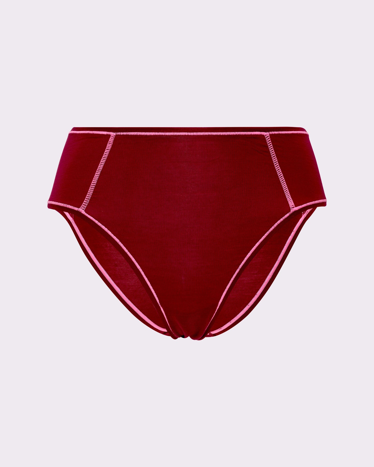 Vintage High Rise Brief | New:Cotton (Lambrusco Pop)