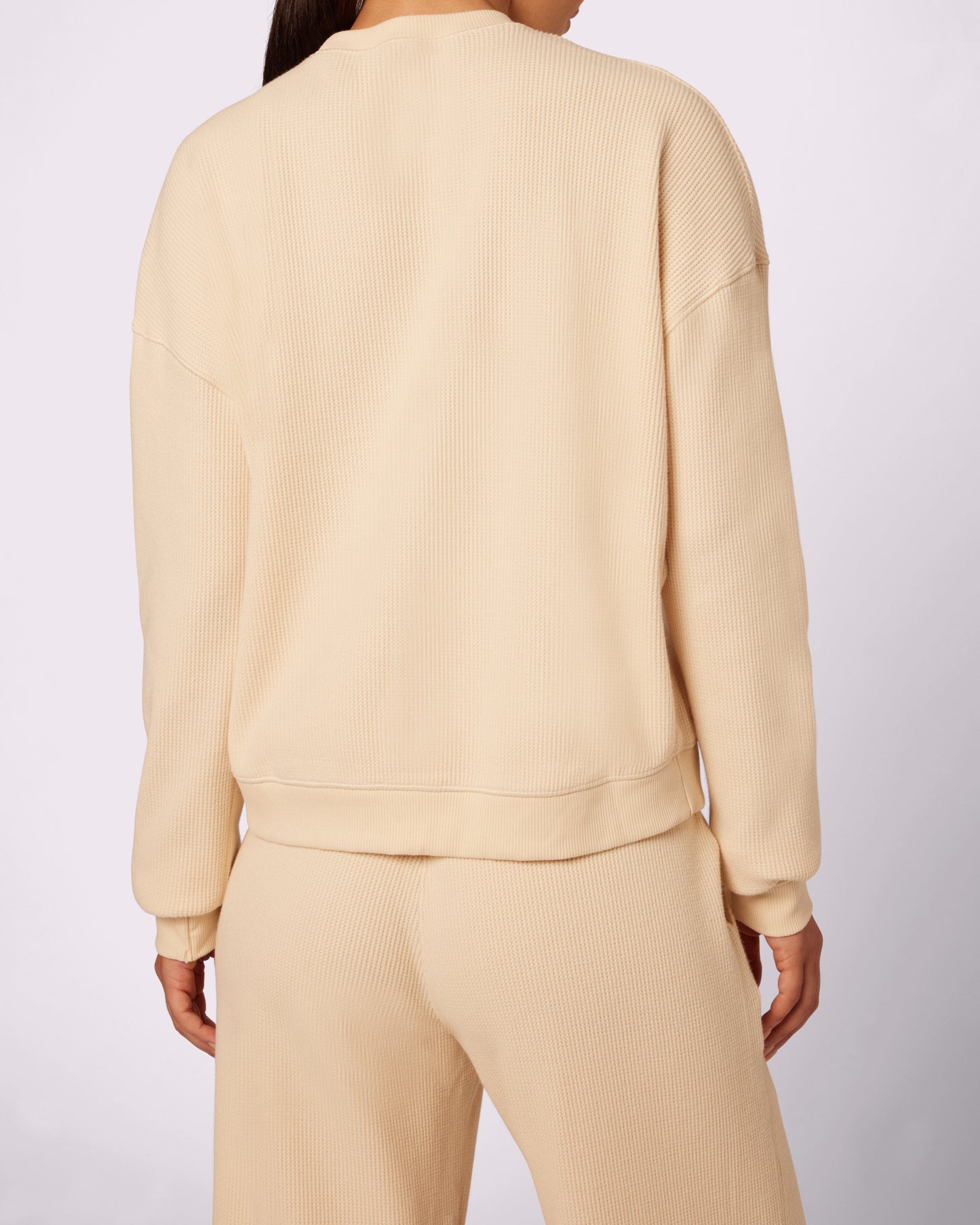 Cozy Crewneck | Cozy Waffle | Archive (Creme Brulee)