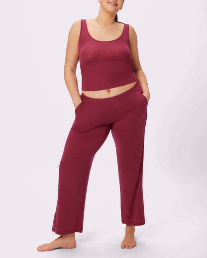 Cloud Sleep Pocket Pant | SuperSoft (Lambrusco)