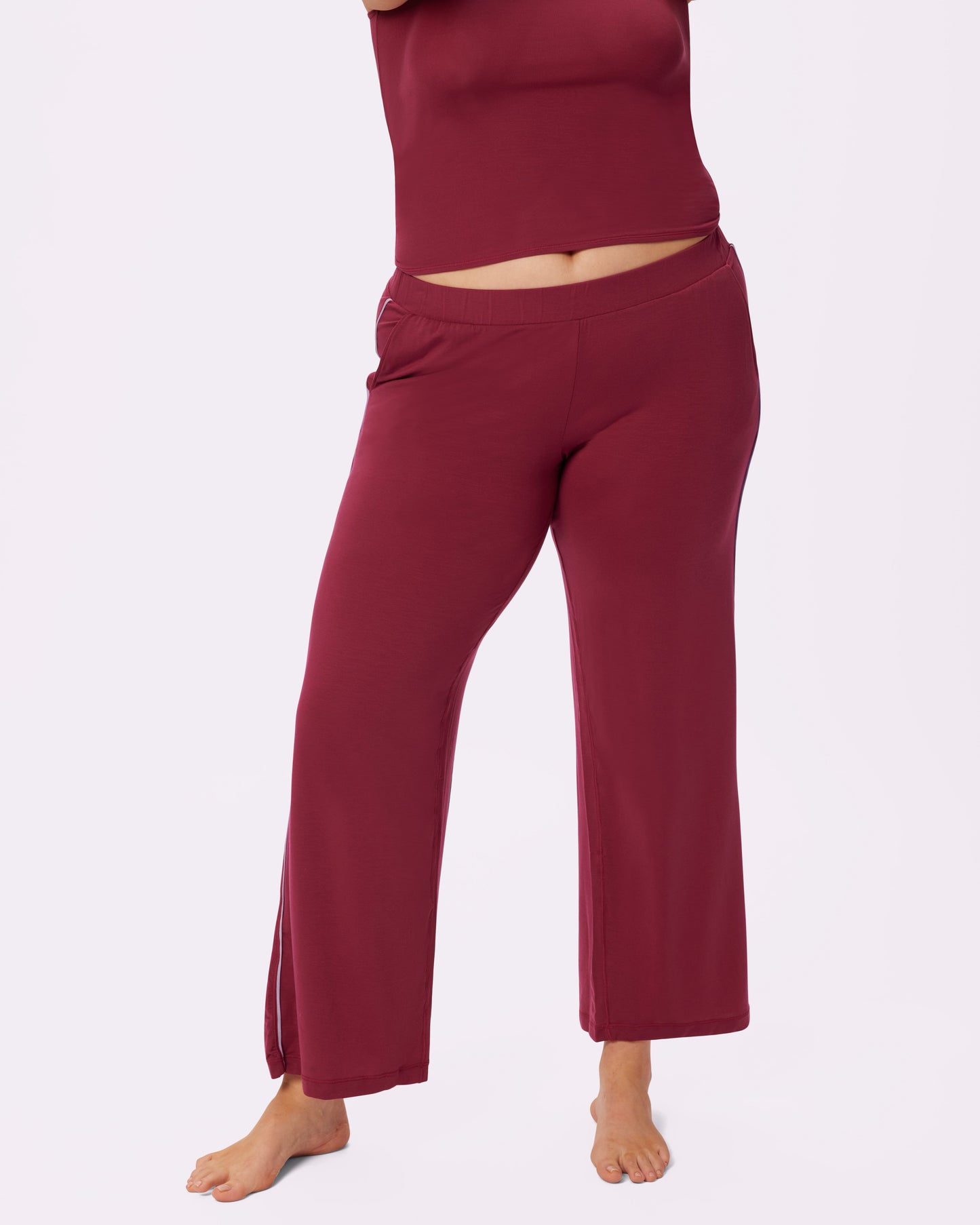 Cloud Sleep Pocket Pant | SuperSoft (Lambrusco)
