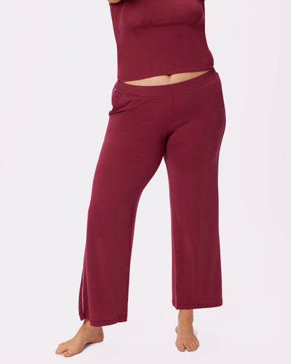 Cloud Sleep Pocket Pant | SuperSoft (Lambrusco)