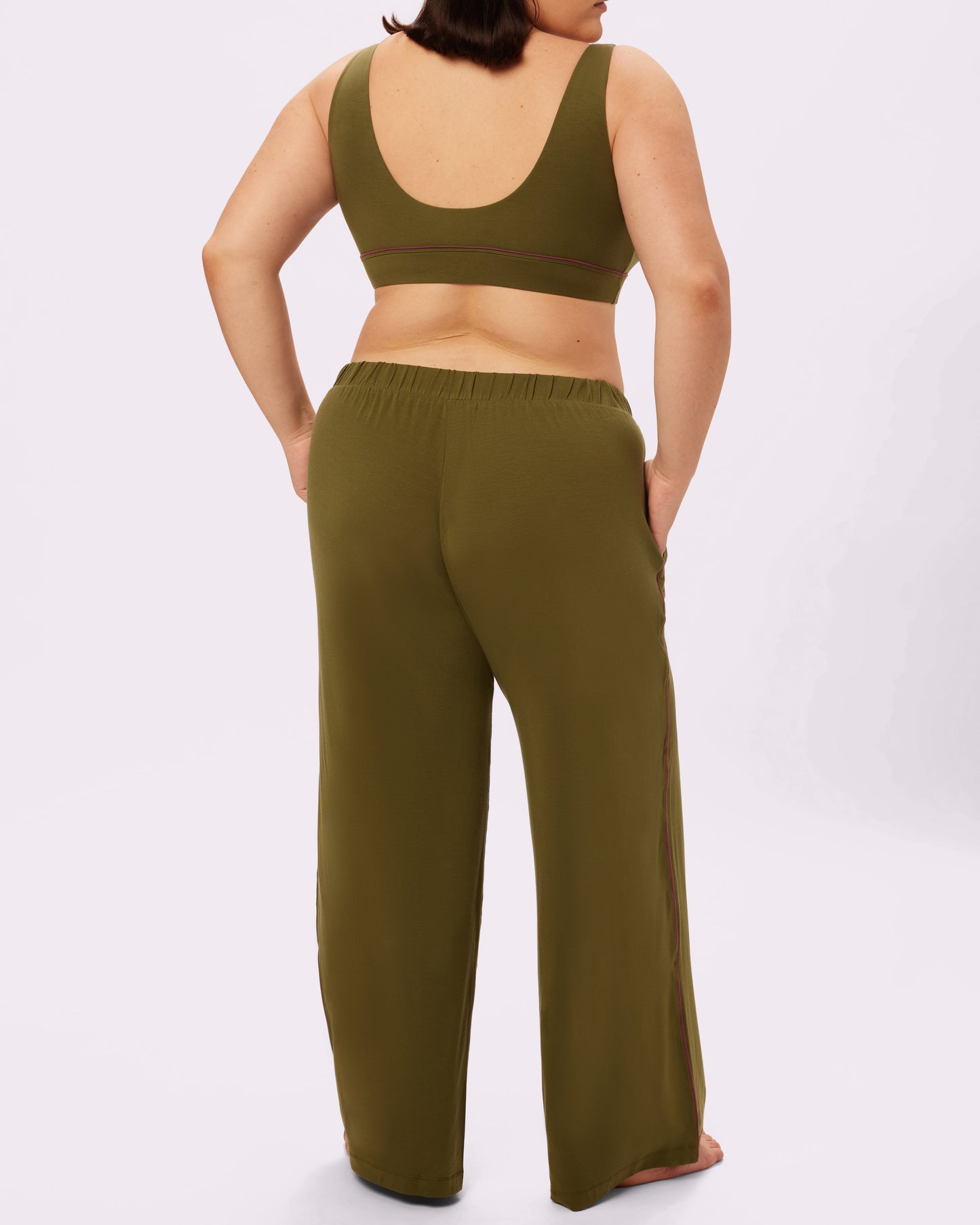 Cloud Sleep Pocket Pant | SuperSoft (Crocodile)