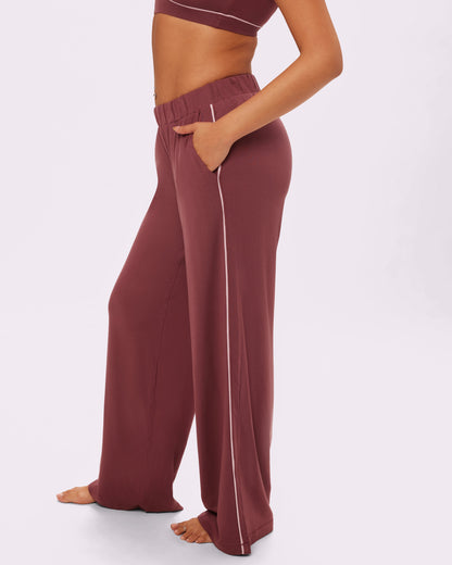 Cloud Sleep Pocket Pant | SuperSoft (Roseglow)