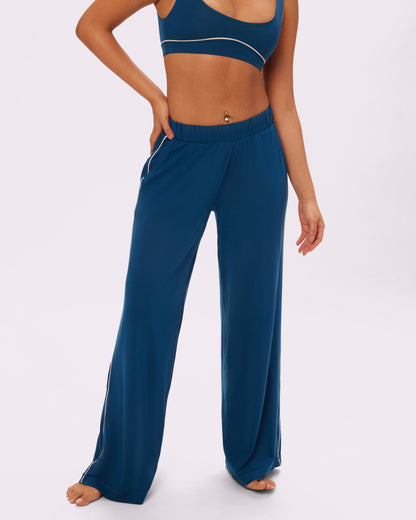 Cloud Sleep Pocket Pant | SuperSoft (Poseidon)