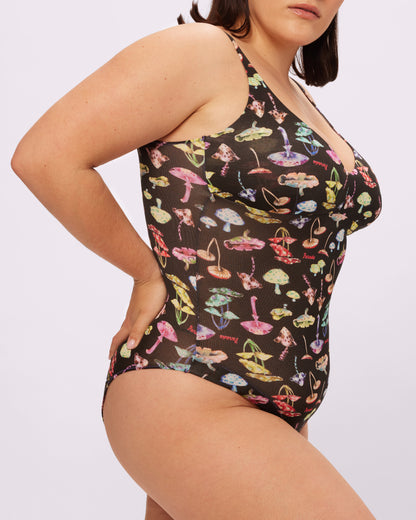 Soft Sculpt Bodysuit | New:Cotton (Trip)
