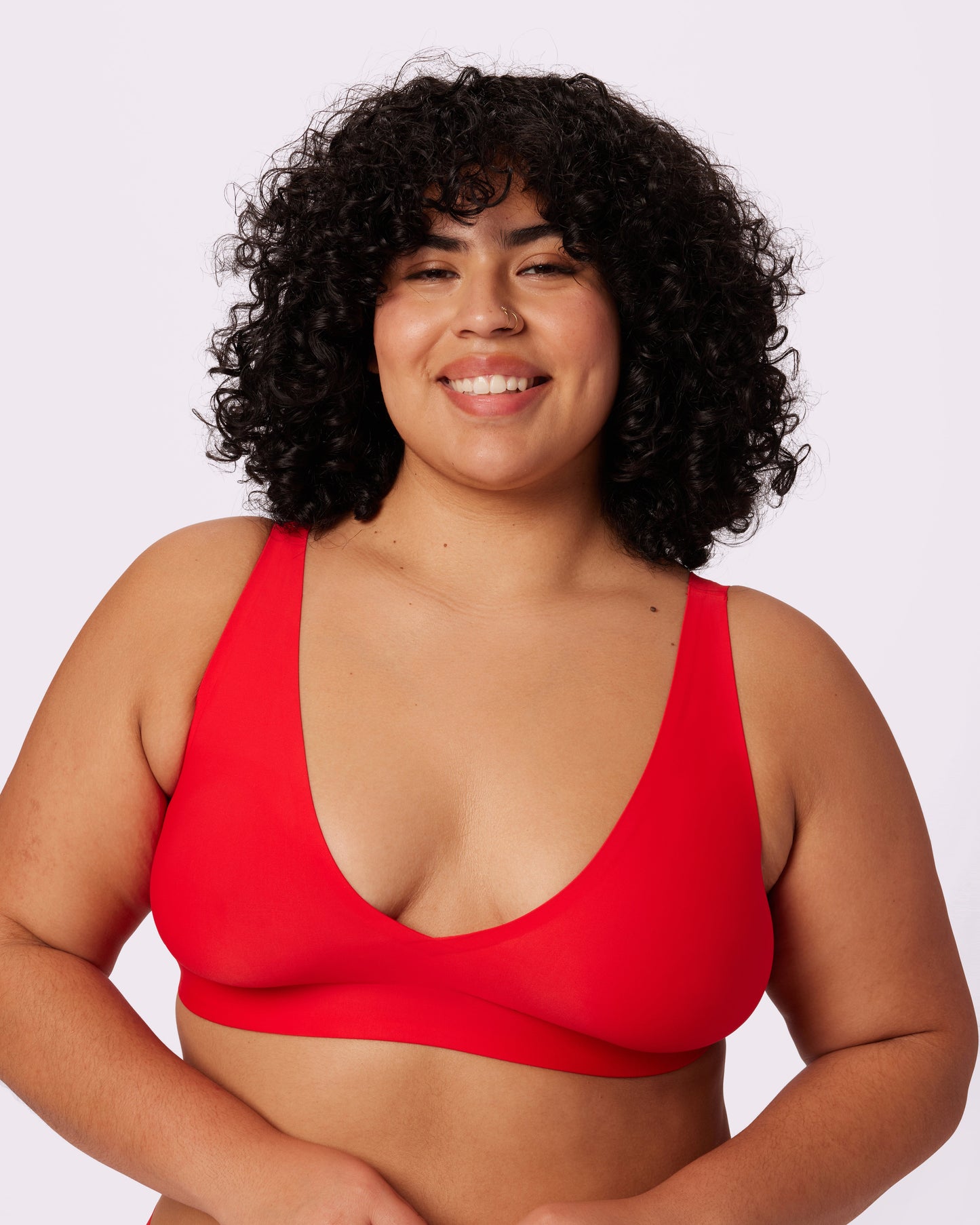 Support Lift Plunge Bralette | Seamless Universal (Balloon)