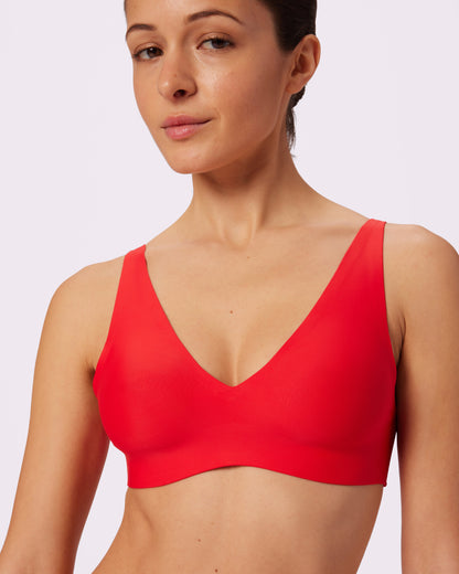 Support Lift Plunge Bralette | Seamless Universal (Balloon)
