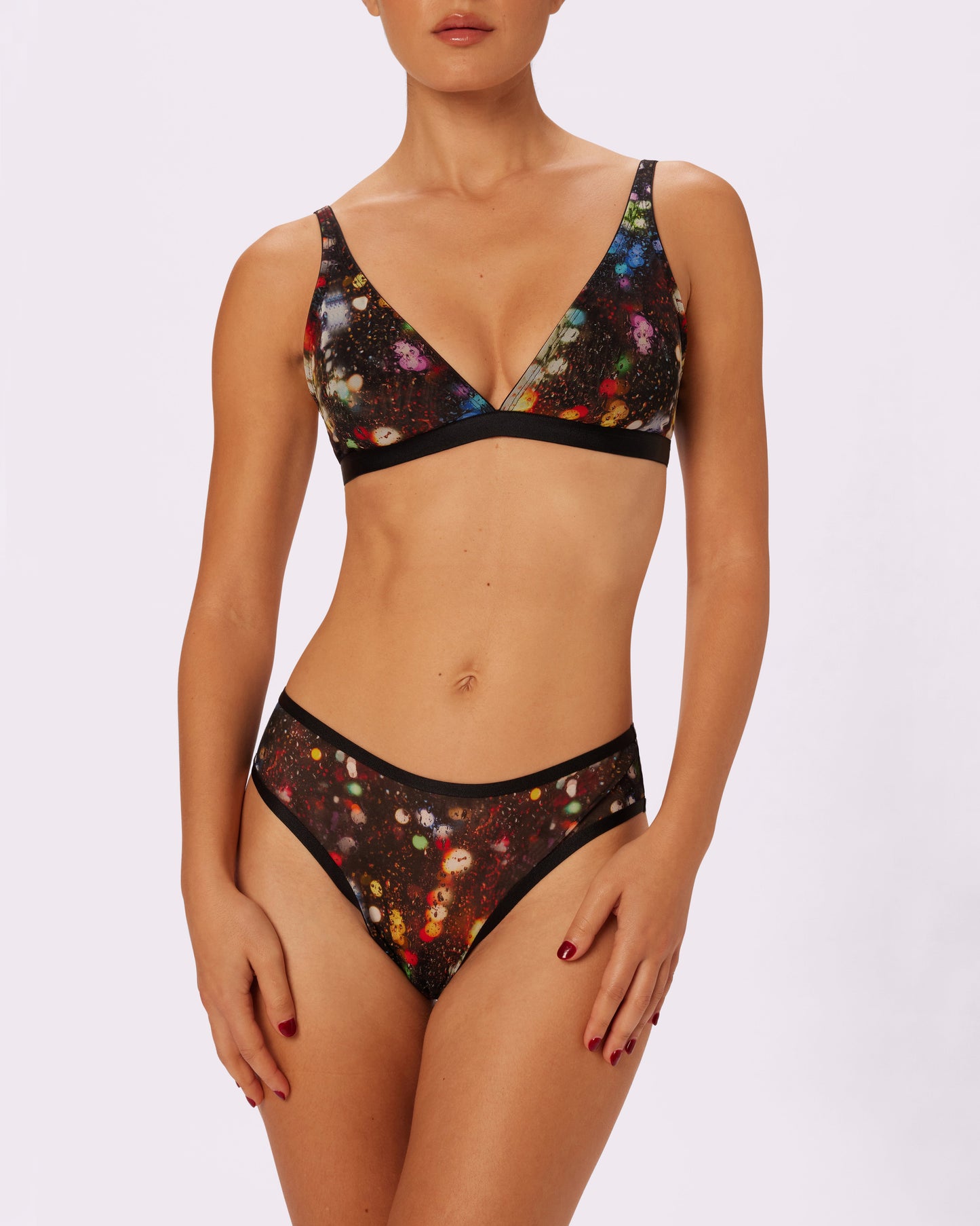 Plunge Bralette | Silky Mesh | Archive (Cruise Control)