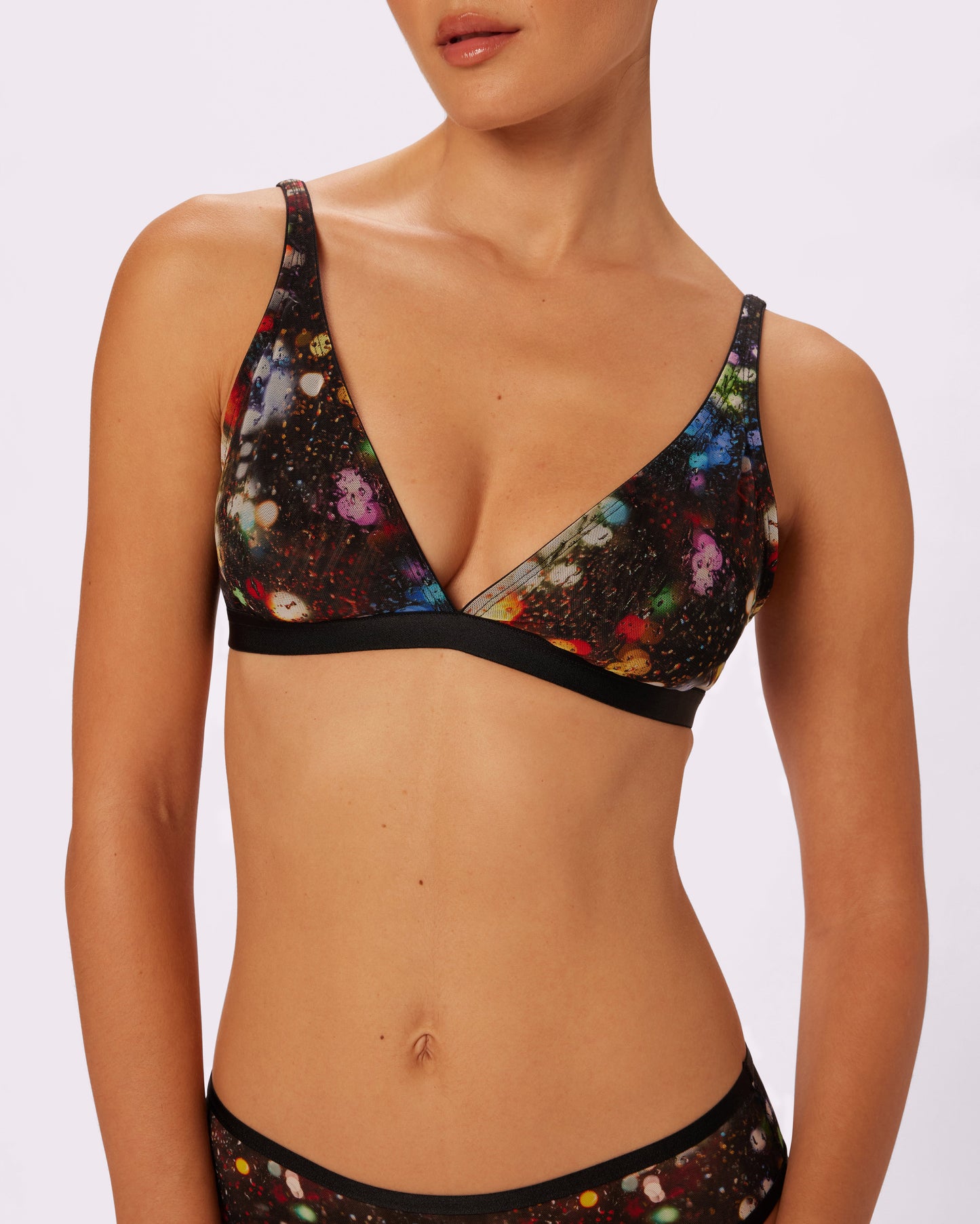 Plunge Bralette | Silky Mesh | Archive (Cruise Control)