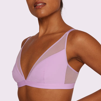 Dream Mesh Plunge Bralette | Ultra-Soft Re:Play | Archive (Gumdrop)