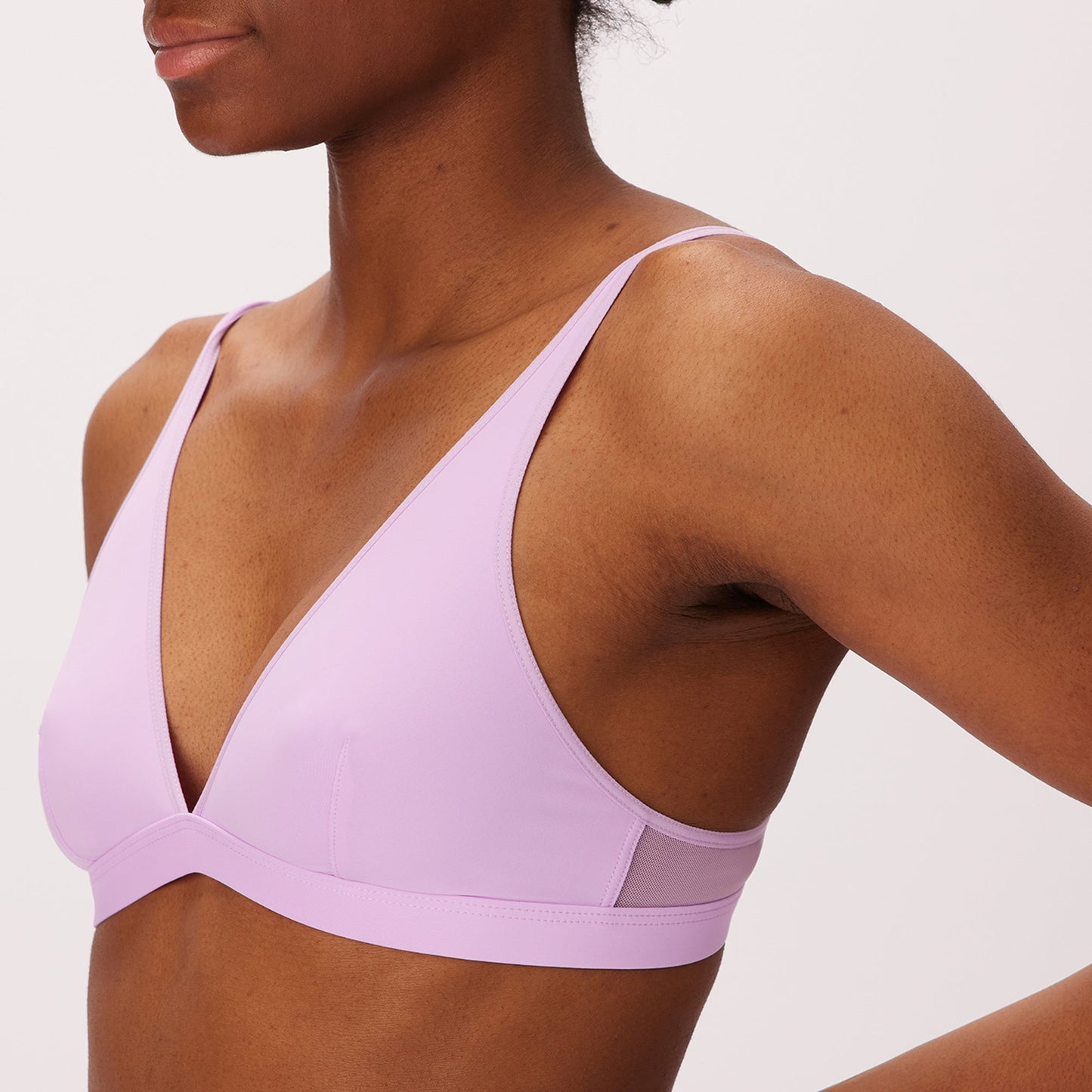 Dream Mesh Plunge Bralette | Ultra-Soft Re:Play | Archive (Gumdrop)