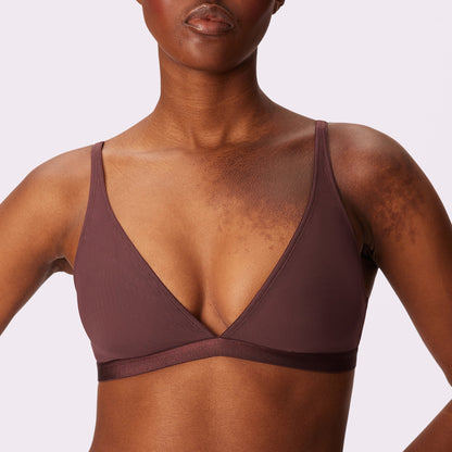 Plunge Bralette | Silky Mesh | Archive (Pony)