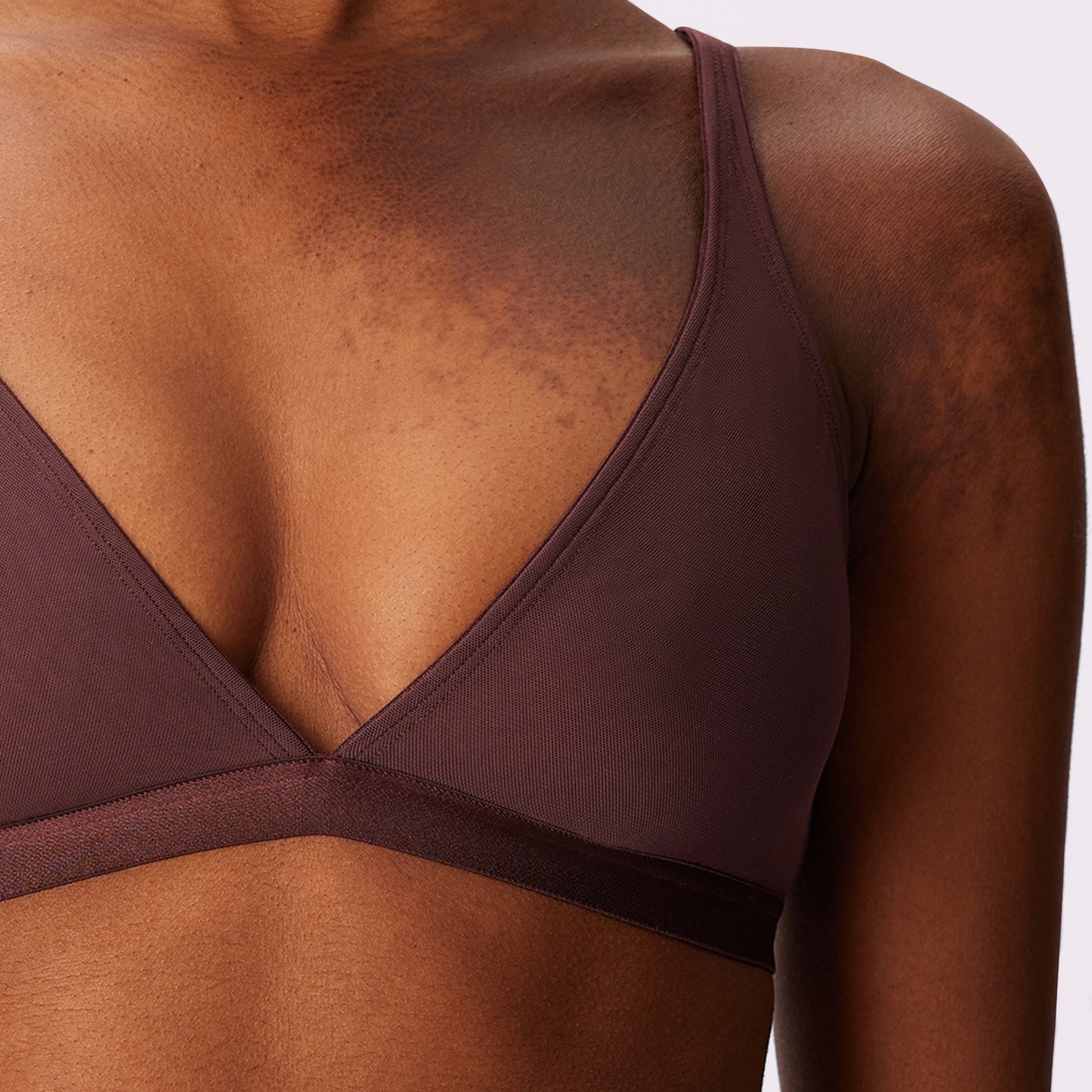 Plunge Bralette | Silky Mesh | Archive (Pony)