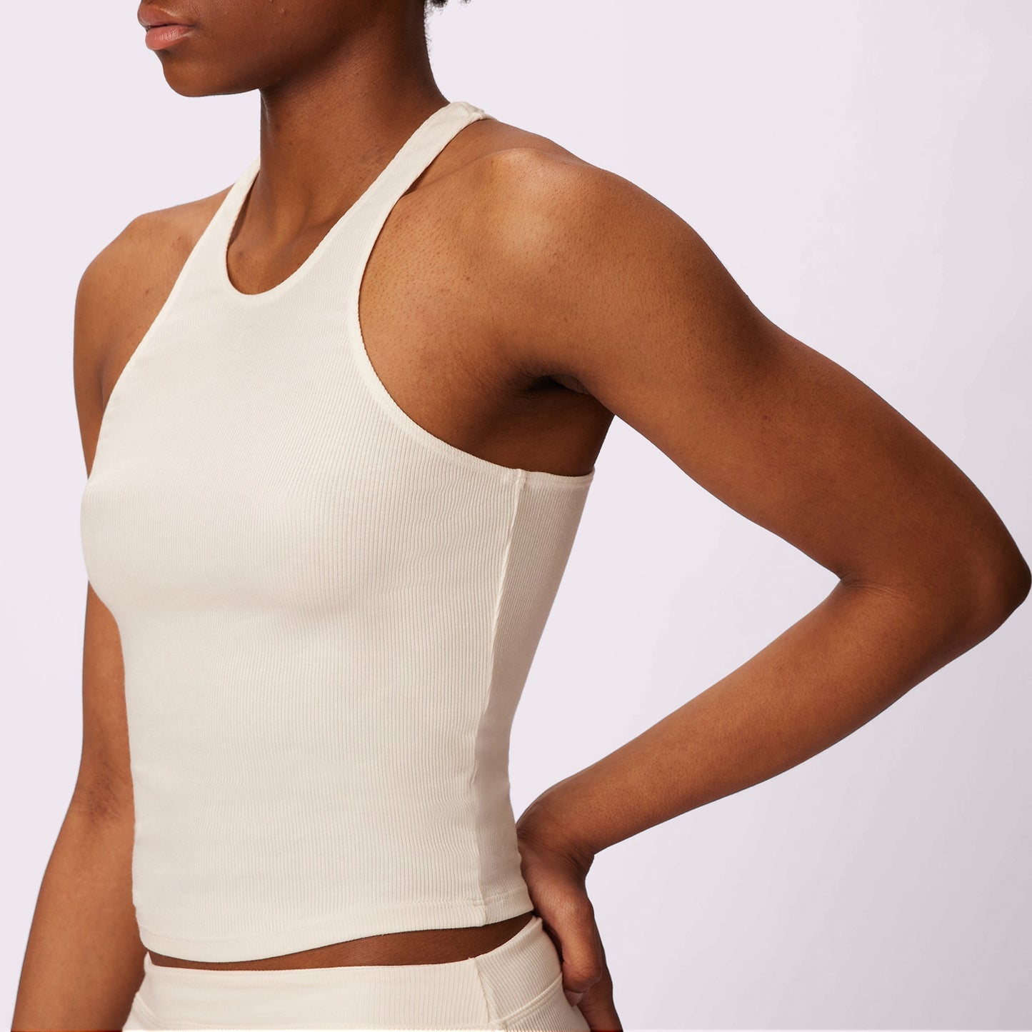 Lush Essential Racer Tank | Lush Rib | Archive (Cloud)