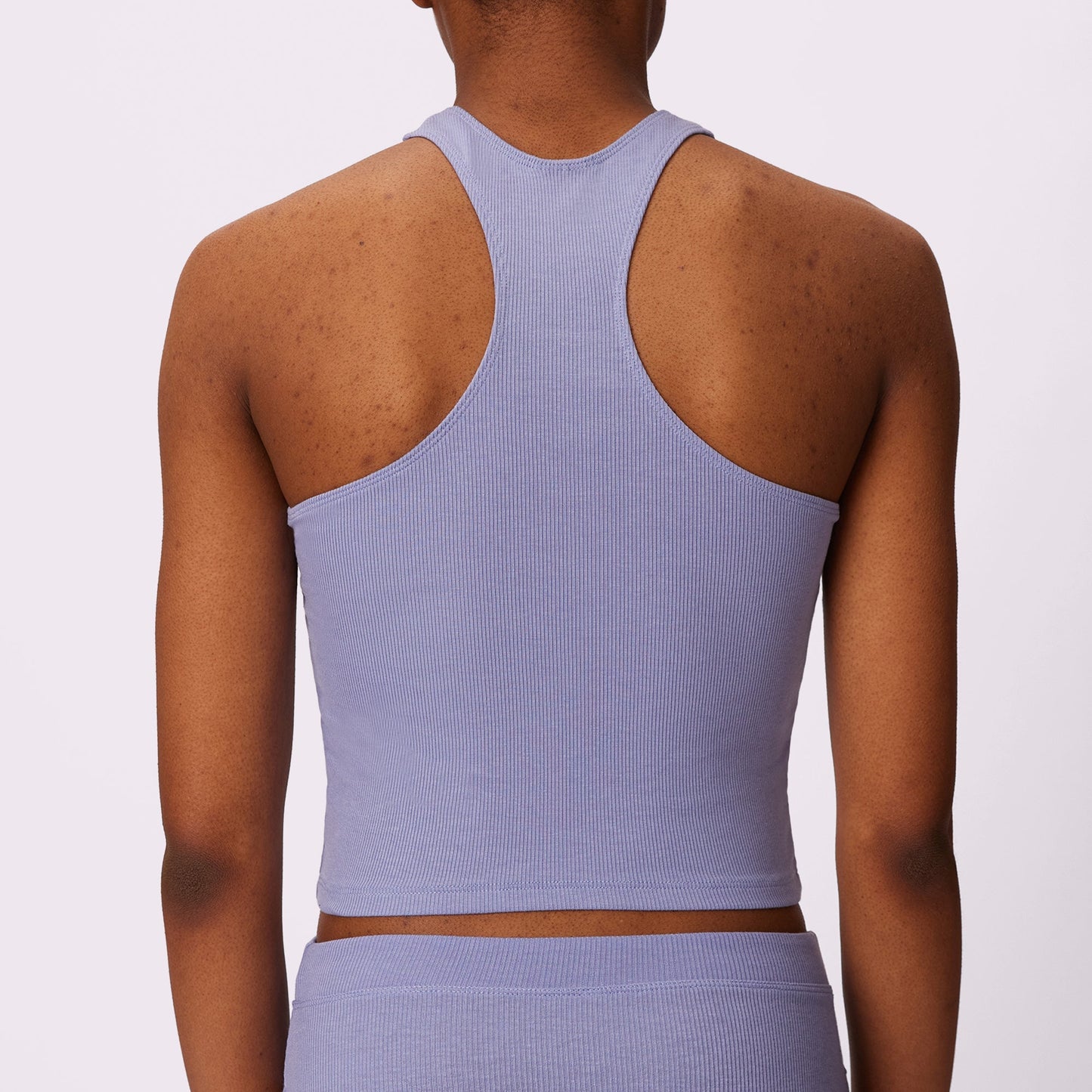 Lush Essential Racer Tank | Lush Rib | Archive (Lilac Freeze)