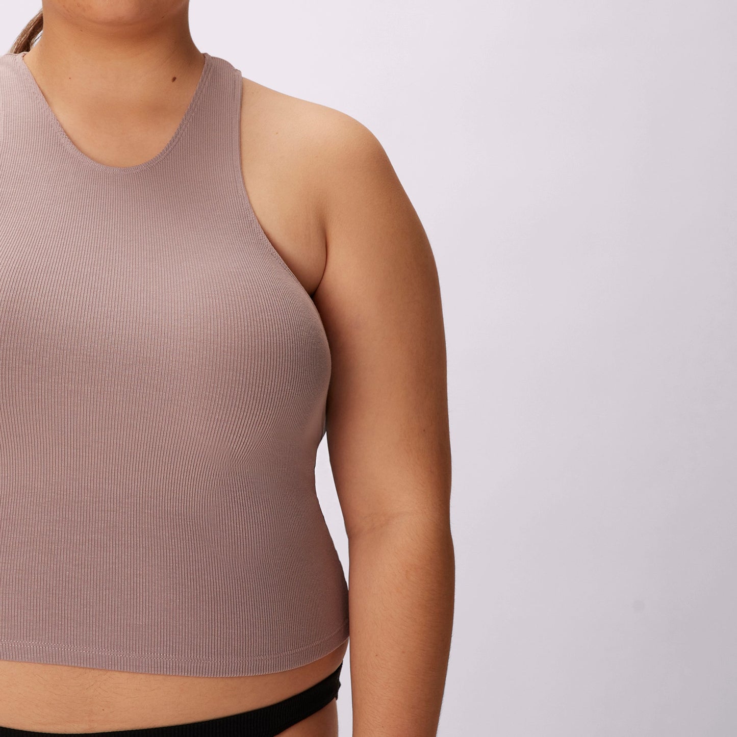 Lush Essential Racer Tank | Lush Rib | Archive (Sandcastle)