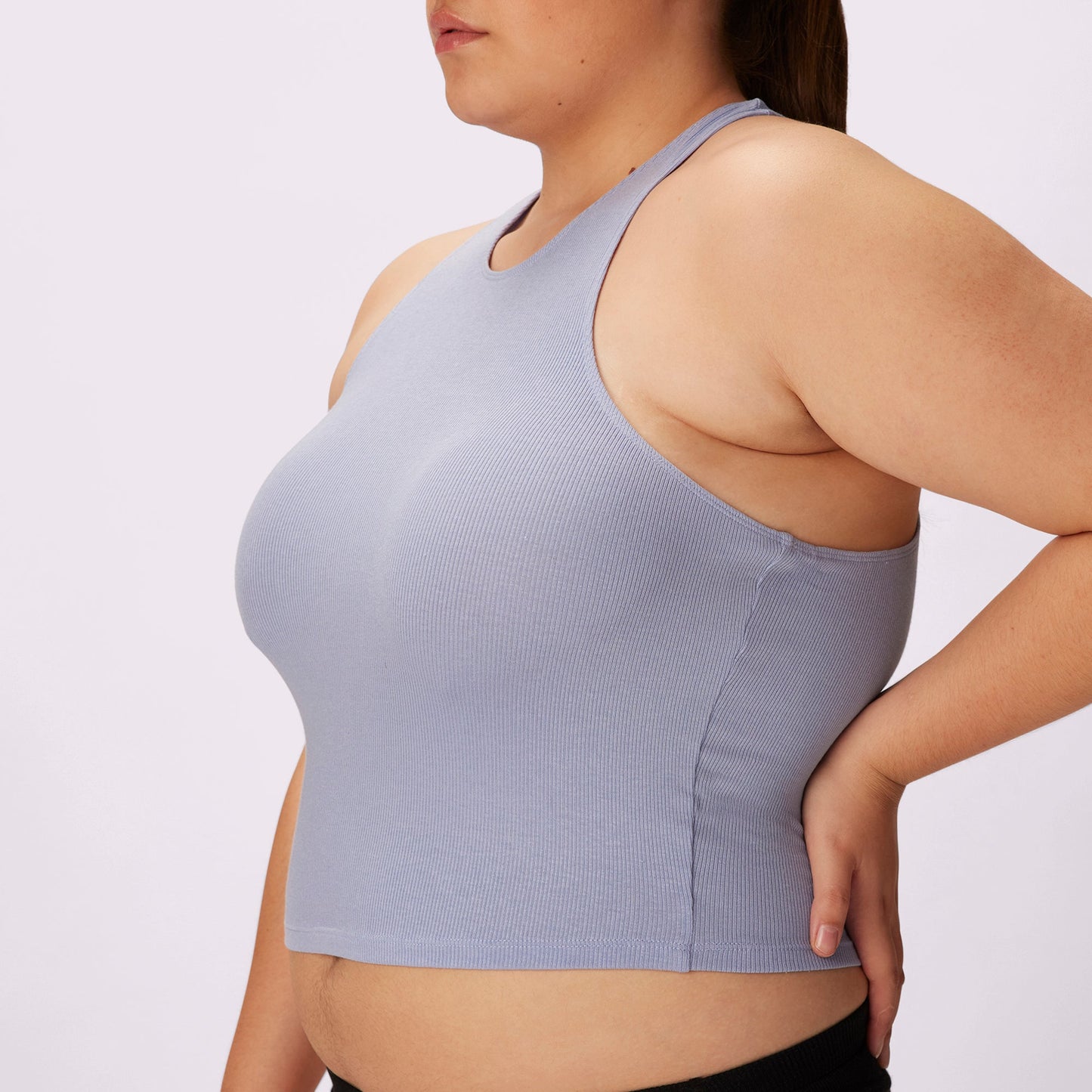 Lush Essential Racer Tank | Lush Rib | Archive (Skydive)
