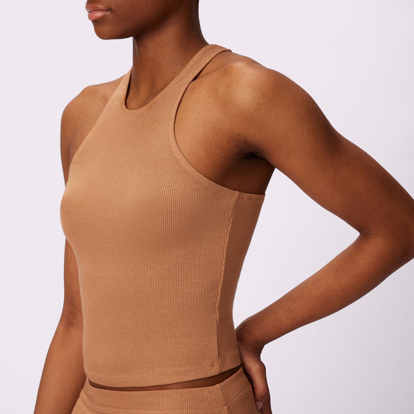 Lush Essential Racer Tank | Lush Rib | Archive (Teddy)