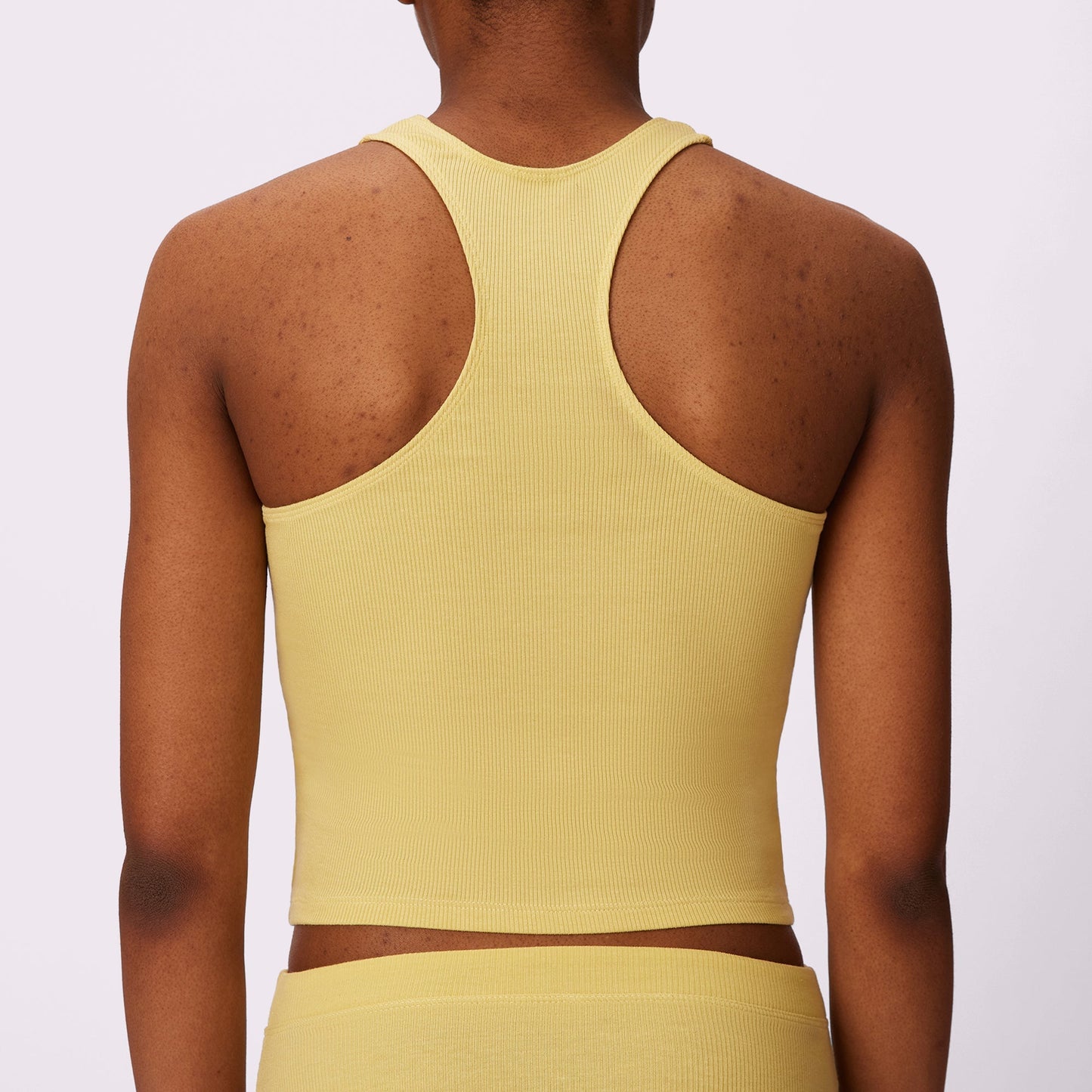 Lush Essential Racer Tank | Lush Rib | Archive (Honeydew)