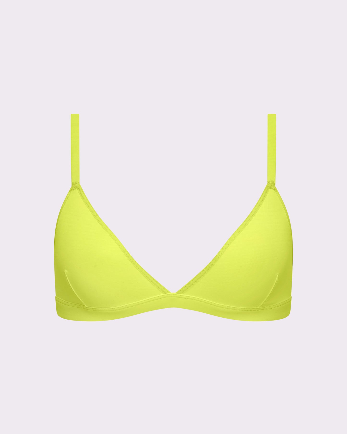Re:Play Triangle Bralette | Ultra-Soft Re:Play (Lemon)