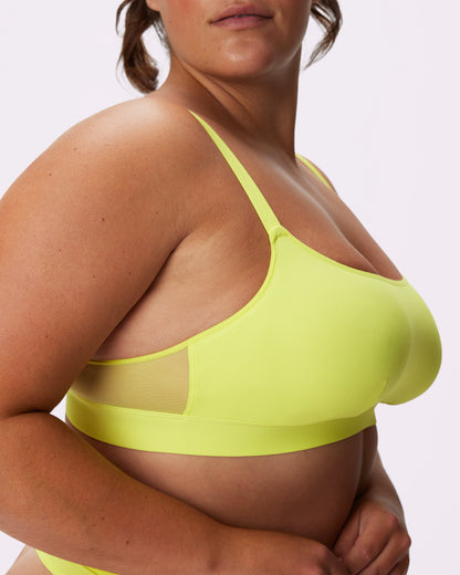 Re:Play Scoop Bralette | Ultra-Soft Re:Play (Lemon)