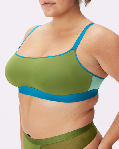 Re:Play Scoop Bralette | Ultra-Soft Re:Play | Archive (Enchanted Forest)