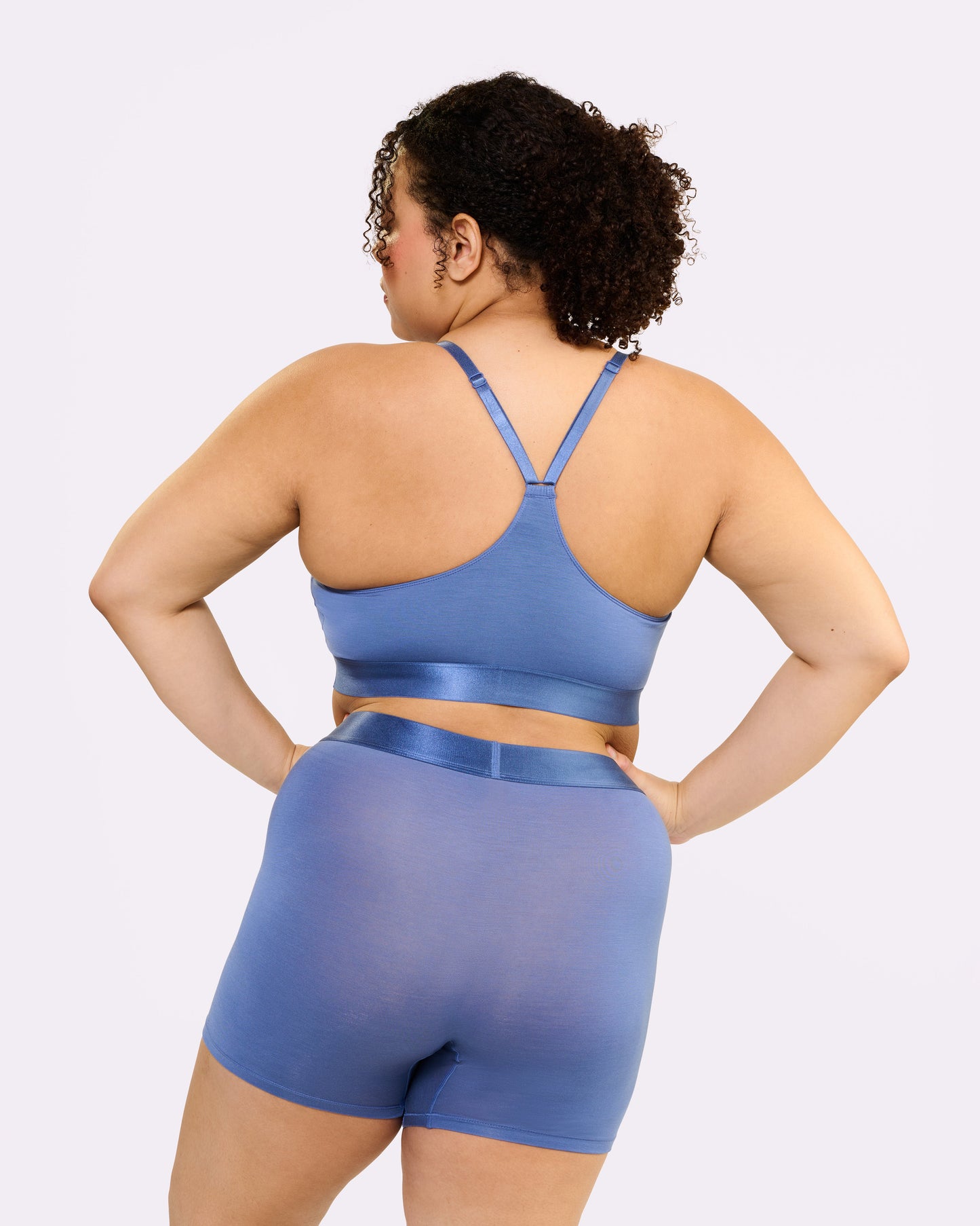 Peekaboo Scoop Bralette | New:Cotton (Dew Drop)