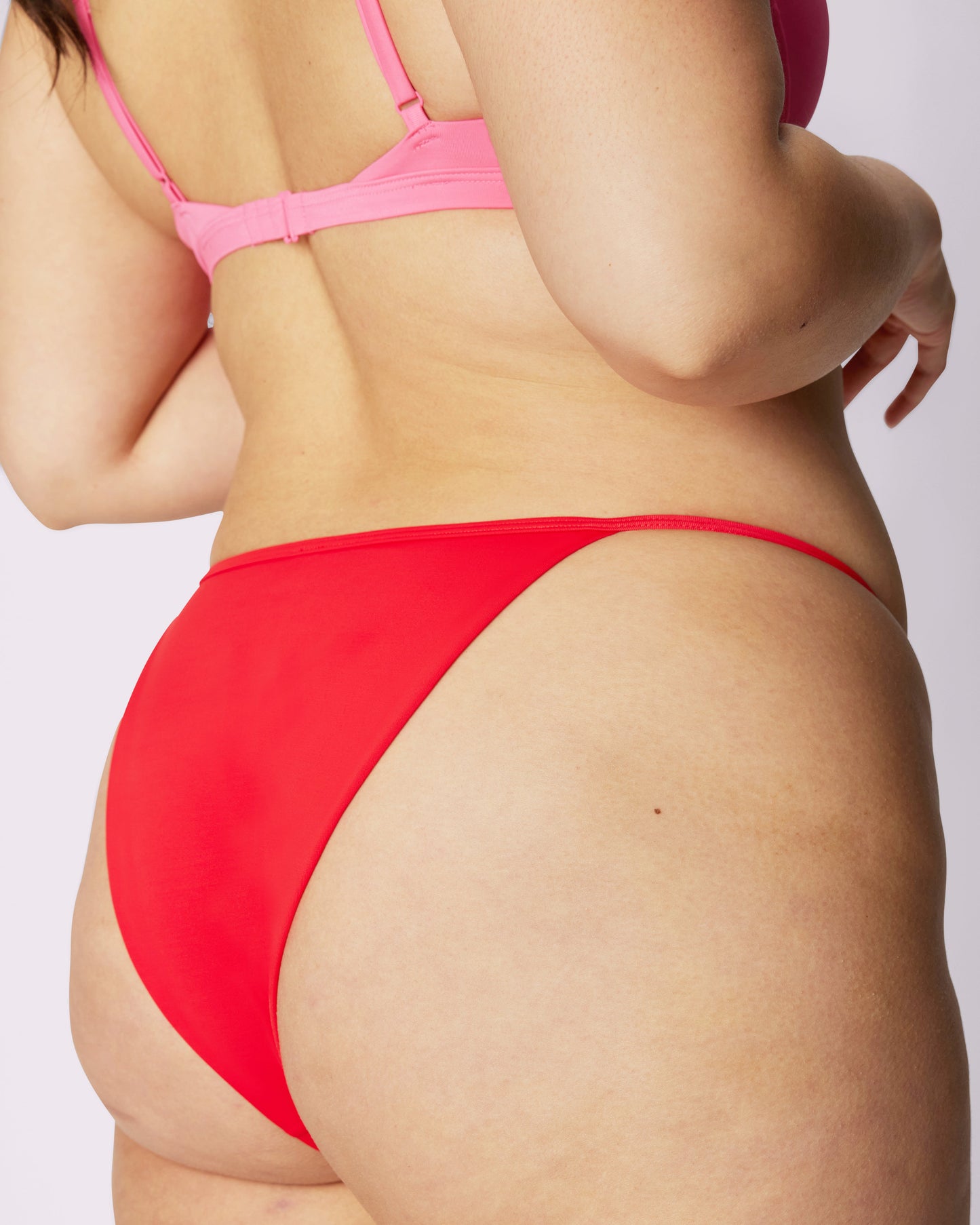 Cheeky Bikini Bottom | EcoSplash Swim | Archive (Strawberry Daiquiri)