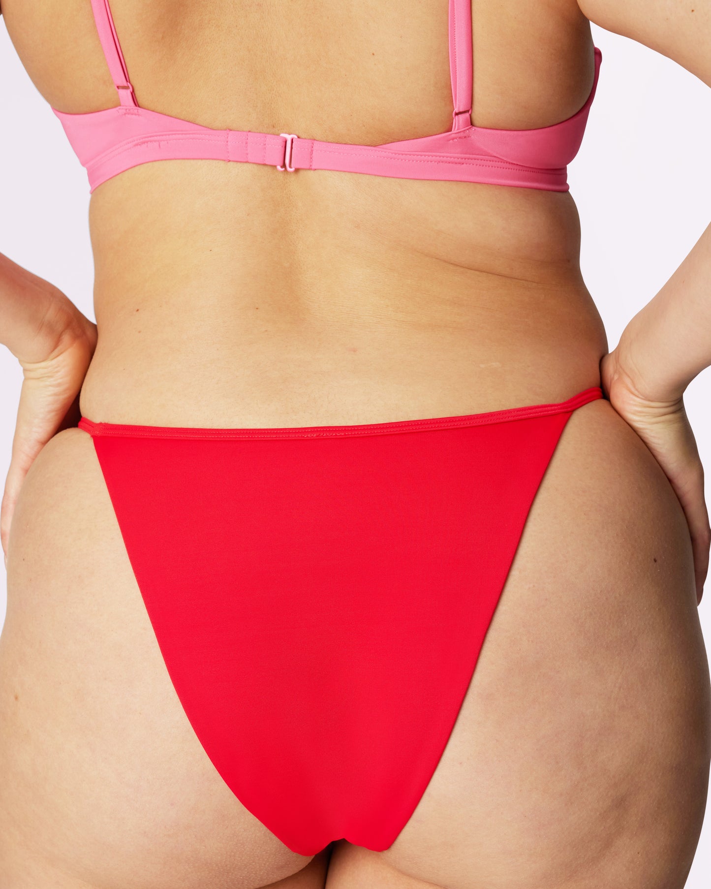 Cheeky Bikini Bottom | EcoSplash Swim | Archive (Strawberry Daiquiri)