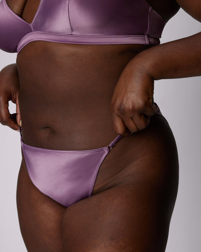 Satin Shine Cheeky | Glow Satin | Archive (Grape)