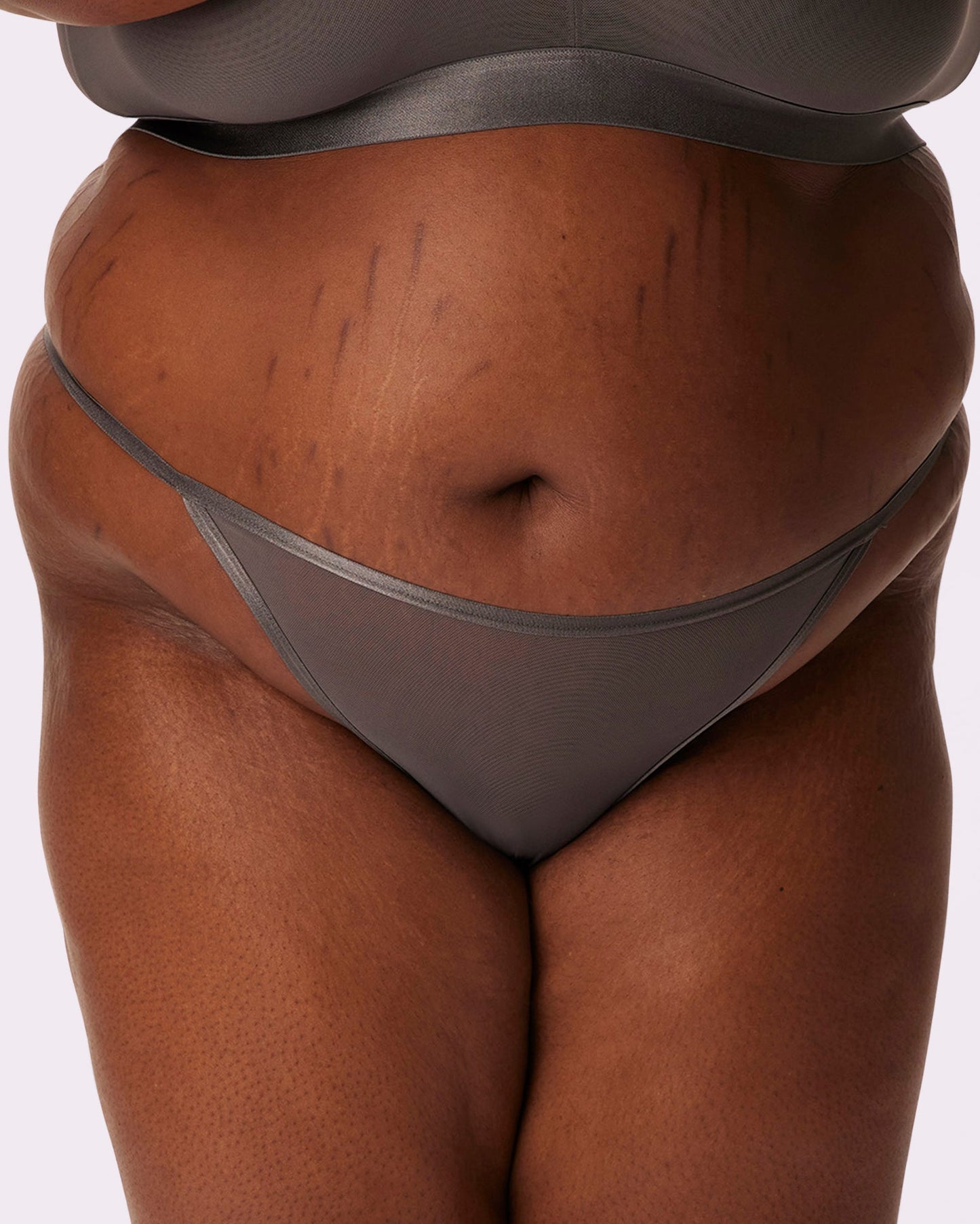 String Cheeky | Silky Mesh | Archive (Dark Pearl)