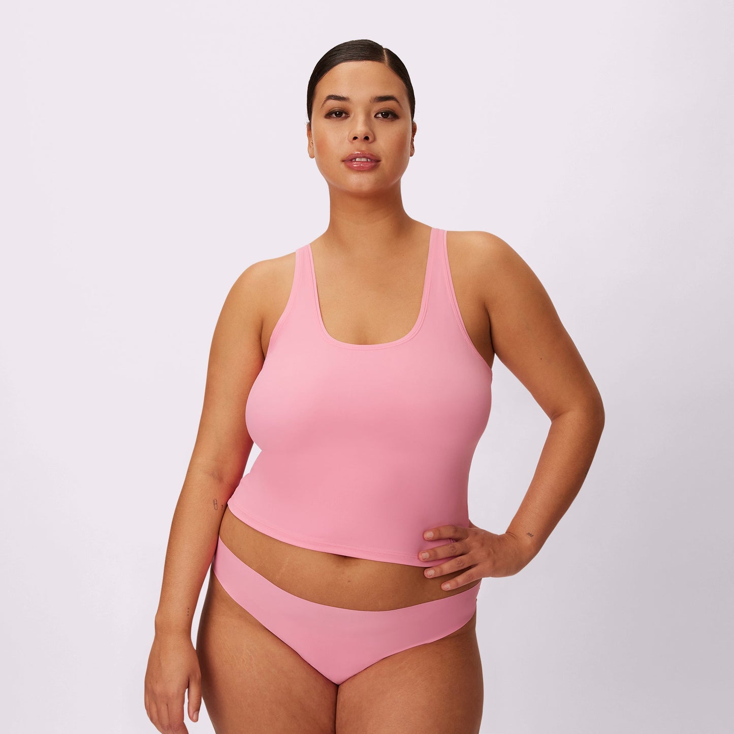 Scoop Neck Tank | Seamless Universal | Archive (Bubble Gum)