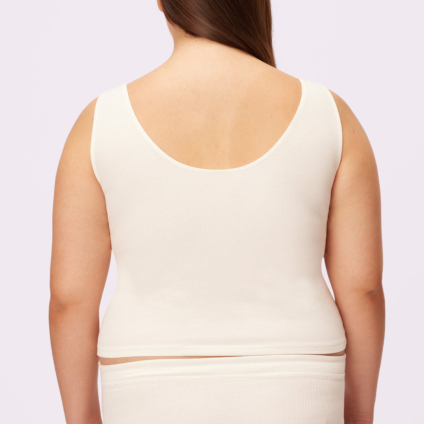 Scoop Tank | Lush Rib | Archive (Cloud)