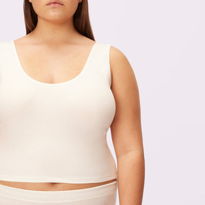 Scoop Tank | Lush Rib | Archive (Cloud)