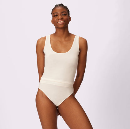 Scoop Tank | Lush Rib | Archive (Cloud)